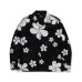 画像1: RATS/FLOWER ALOHA LS SHIRTS  BLACK (1)