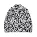 画像1: RATS/PALM TREE ALOHA SHIRT  BLACK (1)