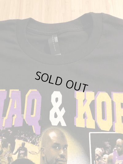 画像4: THREADE ON DEMAND/SHAQ&KOBE S/S T  BLACK