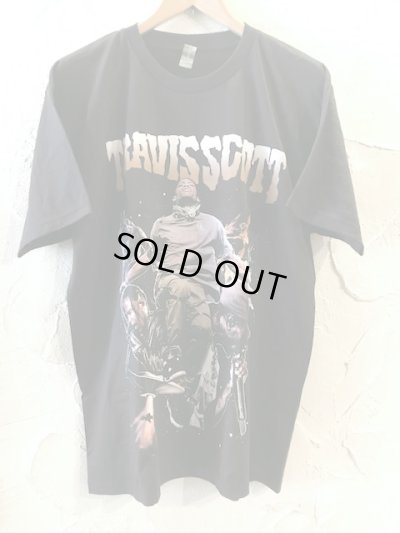 画像1: ROCK OFF/TRAVIS SCOTT S/S T  BLACK