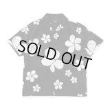 RATS/FLOWER ALOHA SS SHIRT  BLACK