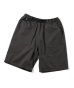 画像1: GYMMASTER/STRETCH HERRINGBONE SHORTS  CHARCOAL (1)