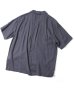 画像2: GYMMASTER/LINENxRAYON  SHIRT  CHARCOAL (2)