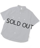 GYMMASTER/UL SEERSUCKER SS SHIRT  NAVY