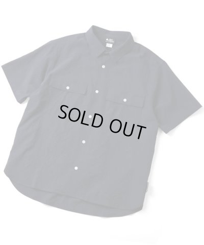 画像1: GYMMASTER/UL SEERSUCKER SS SHIRT  NAVY
