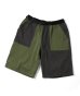 画像1: GYMMASTER/STRETCH HERRINGBONE  SHORTS  OLIVE CRZ (1)
