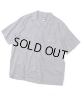 GYMMASTER/LINENxRAYON  SHIRT  CHARCOAL