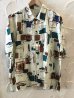 画像1: REVO/FLOWER PATTERN RAYON S/S SHIRTS  NATURAL (1)