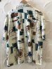画像2: REVO/FLOWER PATTERN RAYON S/S SHIRTS  NATURAL (2)