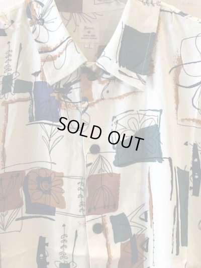 画像3: REVO/FLOWER PATTERN RAYON S/S SHIRTS  NATURAL