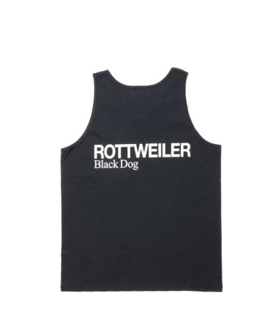 画像1: ROTTWEILER/2LINE TANK TOP  BLACK