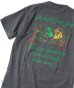 画像1: GYMMASTER/GOOD DAY EMBROIDERY T  CHARCOAL (1)