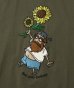 画像4: GYMMASTER/FEEL YOUR FEELING EMBROIDERY T  BLACK (4)
