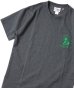 画像2: GYMMASTER/GOOD DAY EMBROIDERY T  CHARCOAL (2)