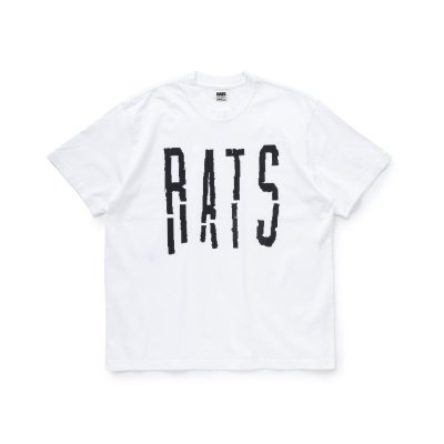 画像1: (店頭在庫分) RATS/BROKEN T  WHITE