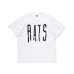 画像1: (店頭在庫分) RATS/BROKEN T  WHITE (1)