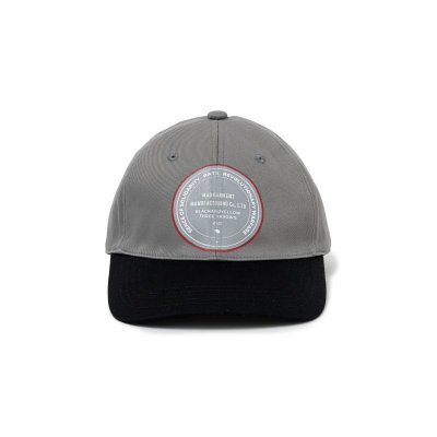 画像1: RATS/BLACK VISOR DAD CAP  GRAY