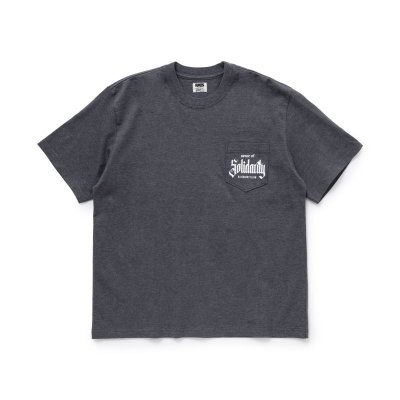画像1: (店頭在庫分) RATS/SOLIDARITY POCKET T  CHARCOAL