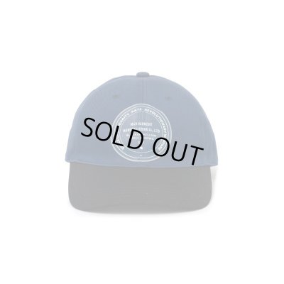 画像1: RATS/BLACK VISOR DAD CAP  NAVY
