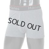 HANES/SHORT BOXER BRIEF  S.GRAY
