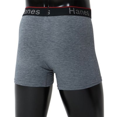 画像2: HANES/SHORT BOXER BRIEF  S.GRAY