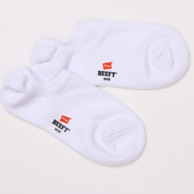 画像2: HANES/BEFFY GHOST SOX 2p WHITE