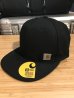 画像1: CARHARTT/ASHLAND CAP  BLACK (1)