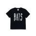 画像1: RATS/BLOKEN LOGO KID's T  BLACK (1)