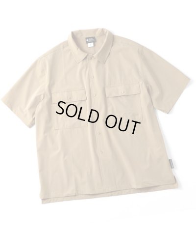 画像1: GYMMASTER/COMFY NYLON SHIRT  BEIGE
