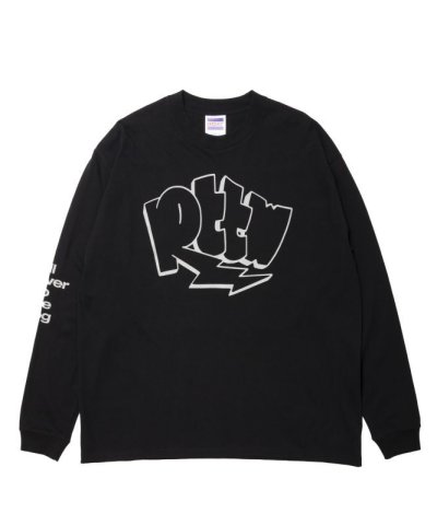 画像1: ROTTWEILER/GRAFFITI  LOGO LS T  BLACK