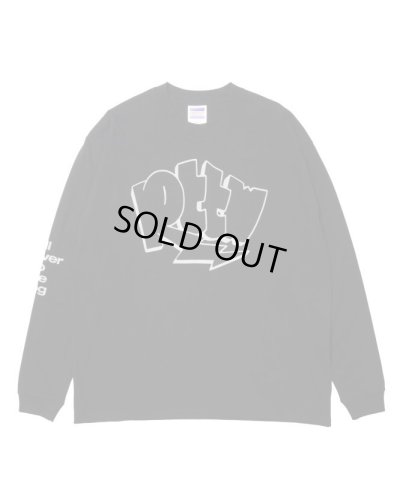 画像1: ROTTWEILER/GRAFFITI  LOGO LS T  BLACK