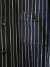 画像4: (再入荷)  HOUSTON/STRIPE VIYELLA SHIRT  NAVY