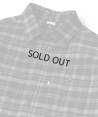 画像2: FTC/HEAVY PLAID NELL SHIRT  BLACK