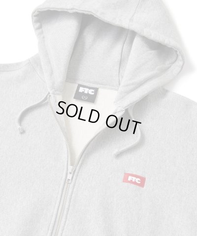 画像2: FTC/SMALL BOX LOGO ZIP UP HOODY  GRAY