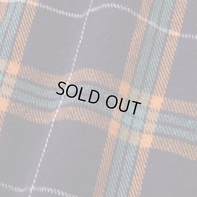 画像7: RATS/COTTON FLANNEL NAVY CHECK SHIRT  NAVY