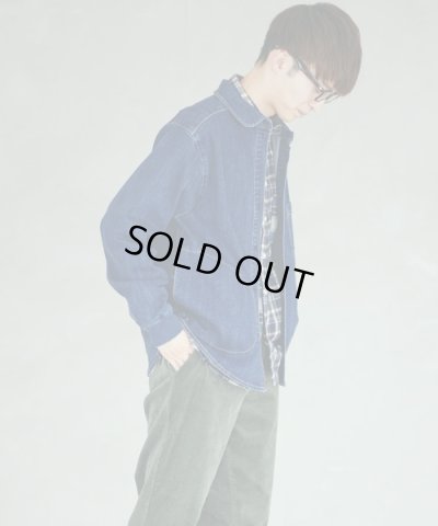 画像4: GYMMASTER/STRETCH DENIM SHIRTS JKT  D.BLUE