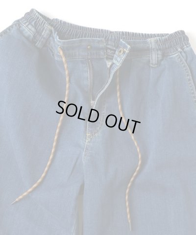 画像5: GYMMASTER/STRETCH DENIM TWO TUCK PANTS  ONEWASH