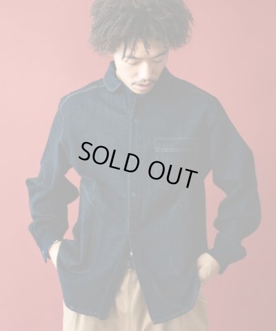 画像5: GYMMASTER/STRETCH DENIM SHIRTS JKT  D.BLUE