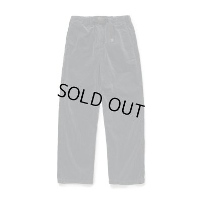 画像1: RATS/CORDUROY EASY PANTS  CHARCOAL