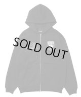 ROTTWEILER/WAKING DOG ZIP PARKA  BLACK