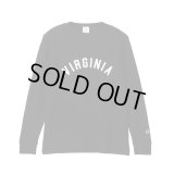CHAMPION/LONG SLEEVE T WAFFLE  BLACK