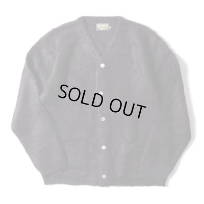 画像1: (再アップ) UNIVERD 72/MOHAIR TOUCH CARDIGAN  BLACK