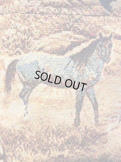 画像5: REVO/GOBELIN WEAVING 2WAY BAG HORSE  WHITE