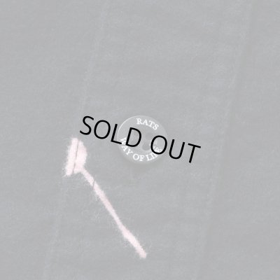 画像6: RATS/ATOMIC PRINT FLANNEL B.D SHIRT  BLACK