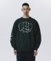 画像1: ROTTWEILER/GRAFFITI SWEATER  GREEN (1)