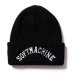 画像1: (再アップ)  SOFTMACHINE/GEORGE KNIT CAP  BLACK (1)