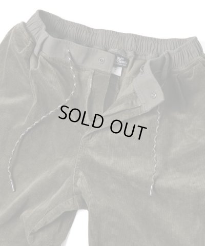 画像4: (再入荷) GYMMASTER/STRETCH CORDUROY TUCK PANT  BLACK