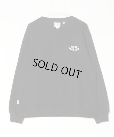 画像2: GYMMASTER/STUCK ON YOU EMBROIDERY SWEAT  BLACK