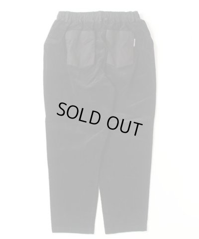 画像2: (再入荷) GYMMASTER/STRETCH CORDUROY TUCK PANT  BLACK