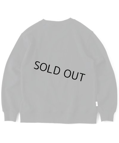 画像2: GYMMASTER/WELL DONE EMBROIDERY SWEAT  BLACK